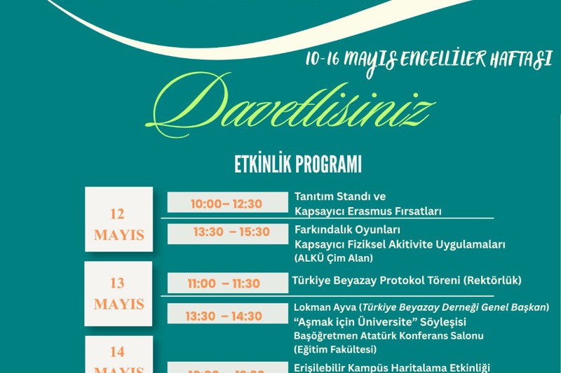 Birlikte Daha Güçlüyüz Farkındalık Haftası