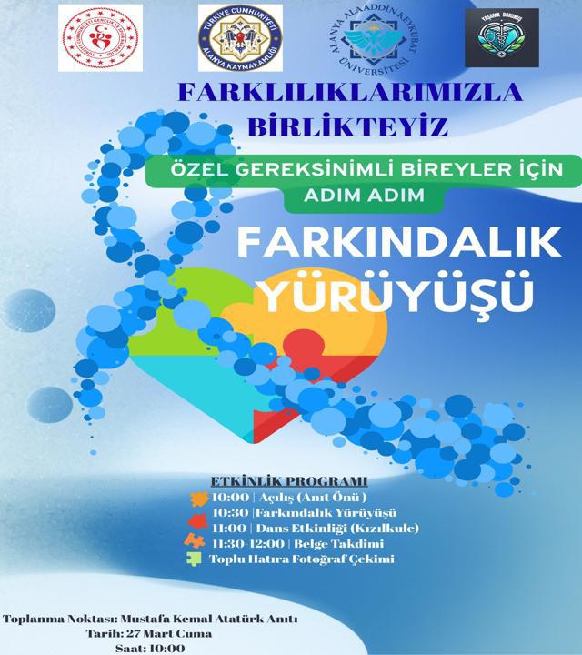 FARKINDALIK YÜRÜYÜŞÜ